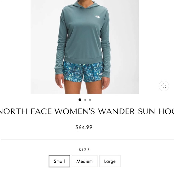 Northface wander sun hoodie xs BNWT - Picture 1 of 4